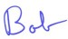 Bob signature
