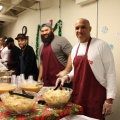 Philadelphia Eagles Serving Lunch